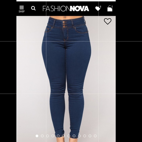 1x jeans fashion nova